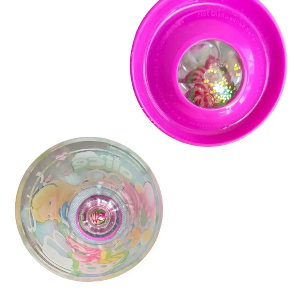 Disney Alice in Wonderland Cheshire Cat Hourglass Tumbler Cup